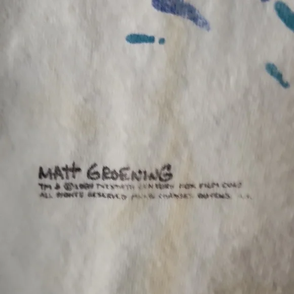 1989 Simpsons T shirt - Picture 2 of 8